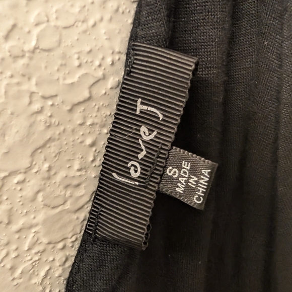 Love J Black Sleeveless Jumsuit. Size Small - Picture 5 of 5